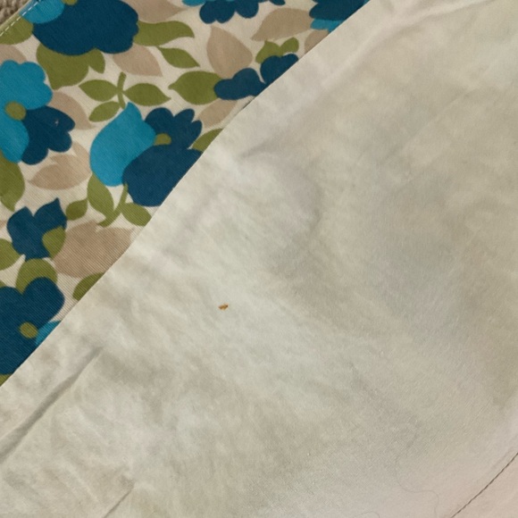 Vintage Y2K Old Navy Retro 60’s Style Floral Print Trench Coat, Women’s Sz S - Picture 11 of 11